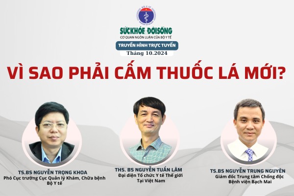 Truyền hình trực tuyến: Vì sao phải cấm thuốc lá mới?- Ảnh 1.