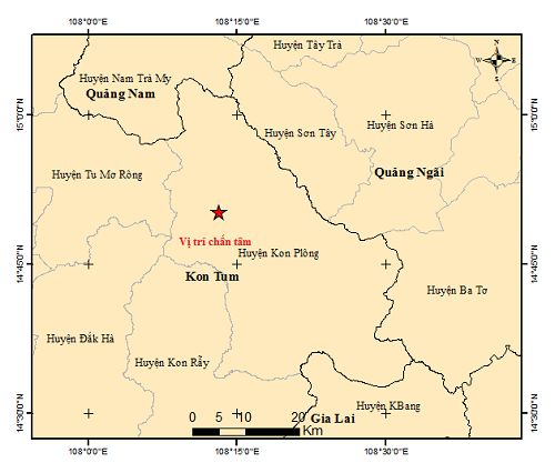 Kon Tum liên tục động đất mạnh- Ảnh 2.