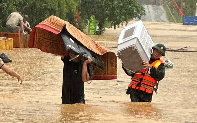 12 tỉnh miền Trung phải chủ động sơ tán người dân ứng phó với đợt mưa lớn