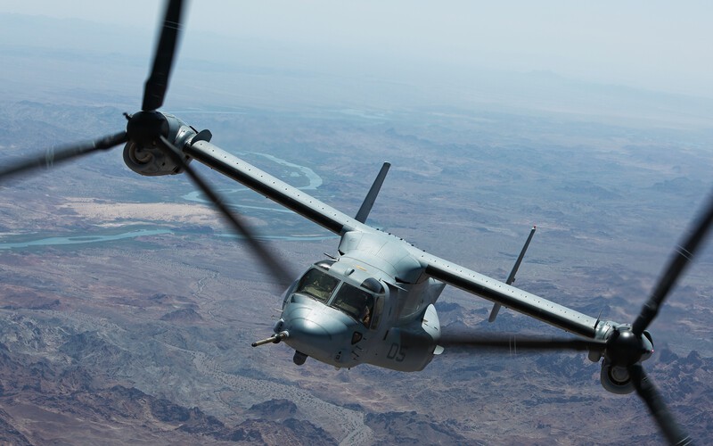 Tai nạn máy bay V-22 Osprey: Phi công quên bật "công tắc nguồn"