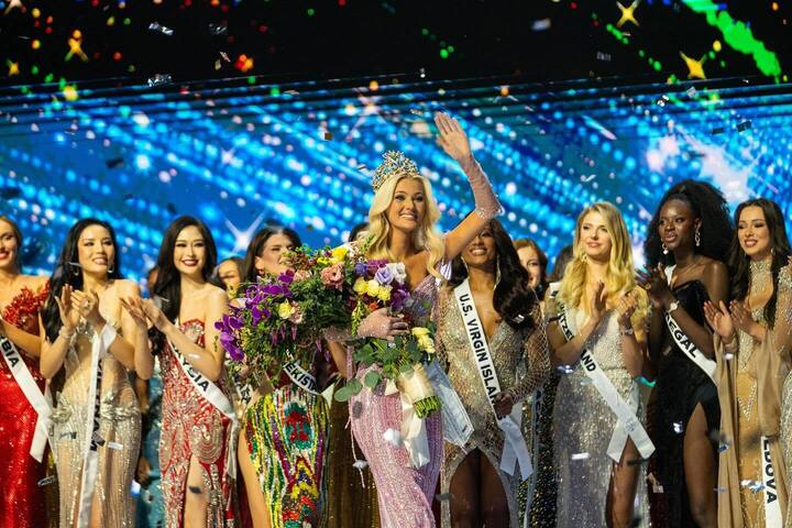 Nhan sắc vạn người mê của mỹ nhân đăng quang Miss Universe 2024- Ảnh 1.