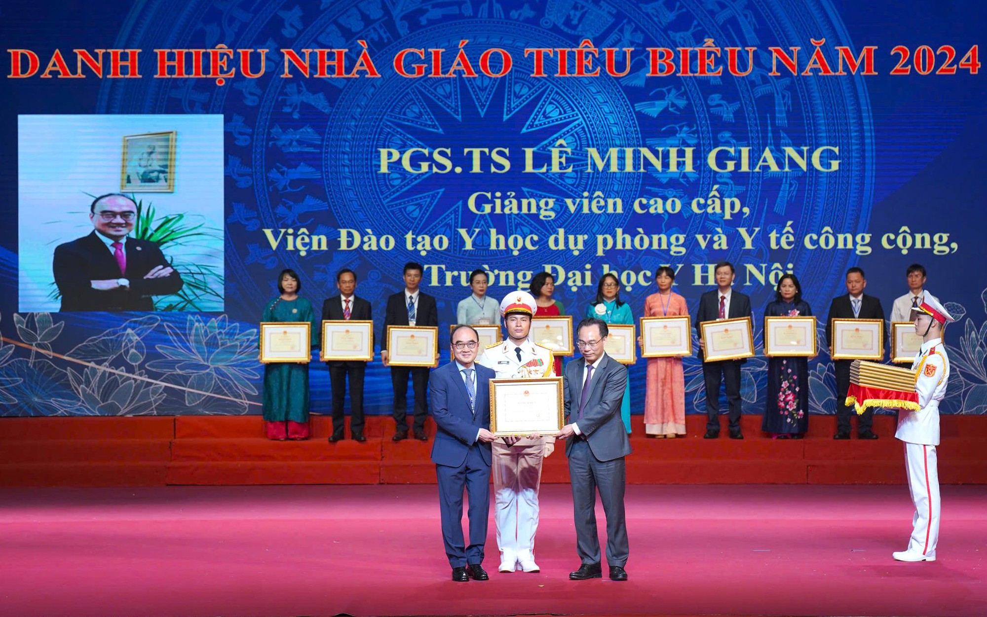 4 nhà giáo ngành Y Dược trực thuộc Bộ Y tế được tuyên dương Nhà giáo tiêu biểu năm 2024