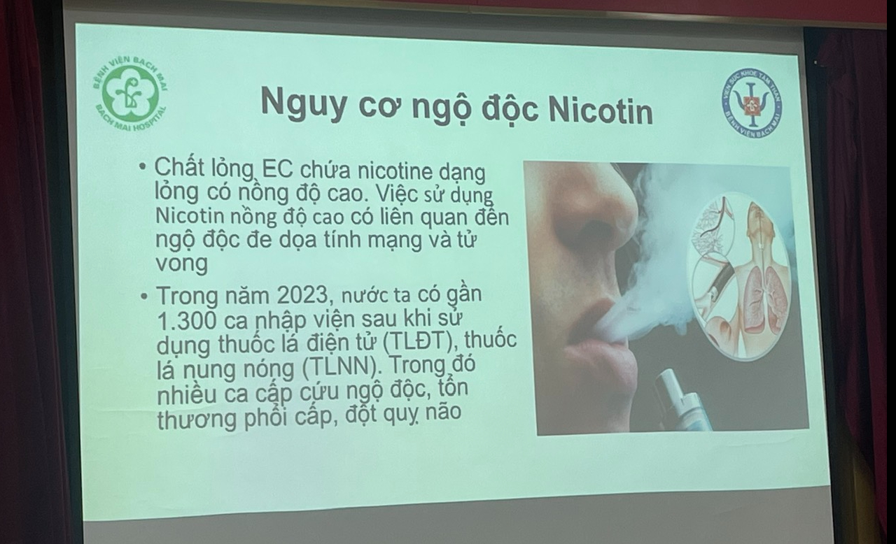 Bố mẹ bất lực đưa con nhập viện vì mới 14 tuổi mà có ‘thâm niên’ 2 năm hút thuốc lá điện tử - Ảnh 2.