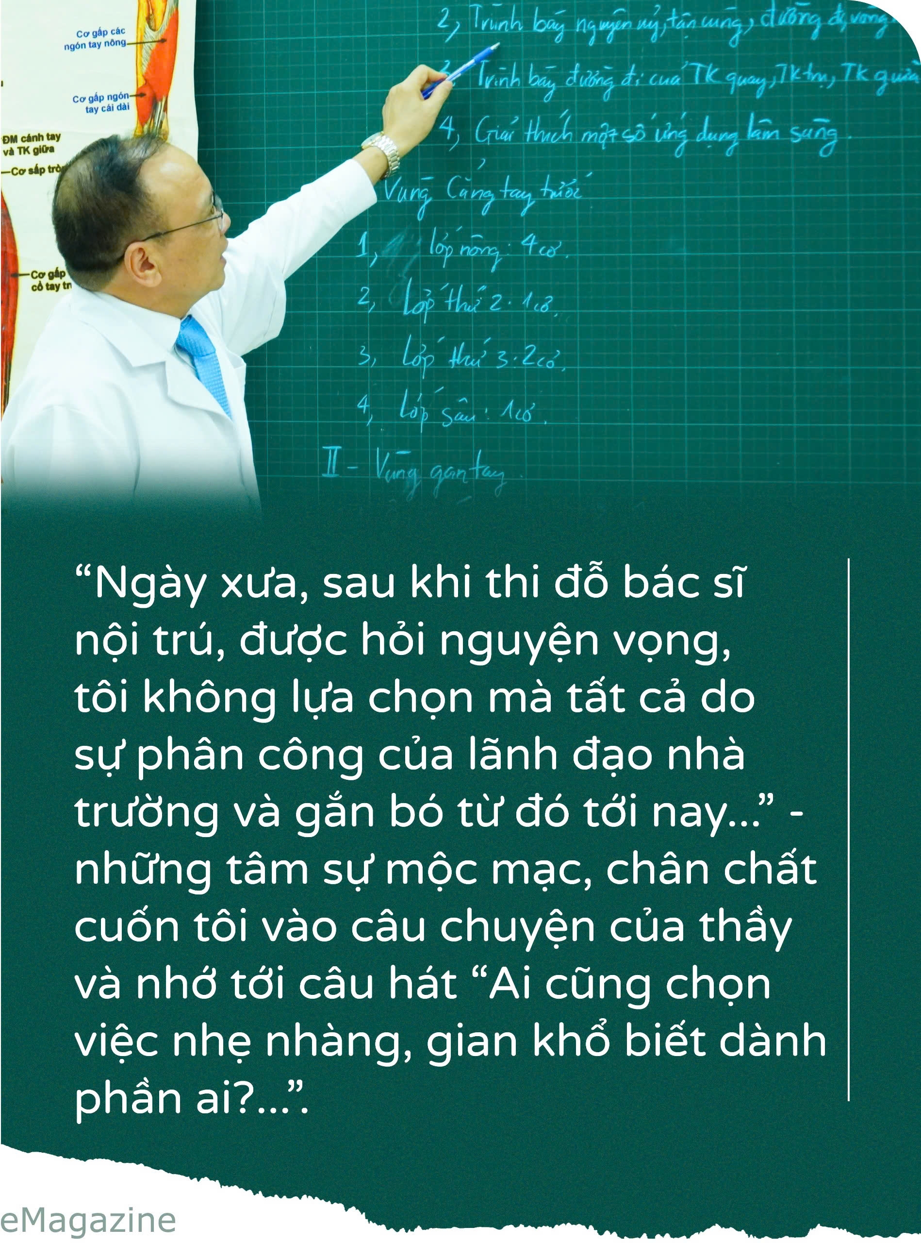 Thầy giáo dạy giải phẫu cơ thể người: Không chọn việc nhẹ nhàng- Ảnh 1.