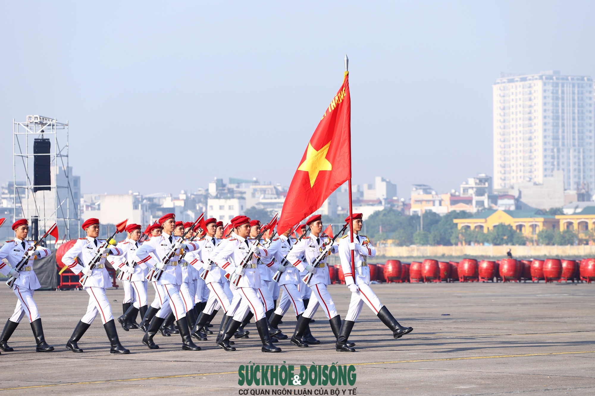 Đại tướng Phan Văn Giang kiểm tra công tác chuẩn bị Triển lãm Quốc phòng quốc tế Việt Nam 2024- Ảnh 6.