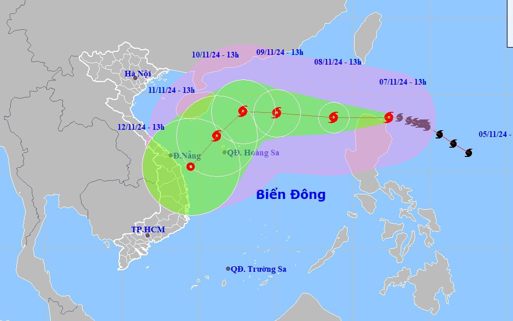 Bão số 7 diễn biến phức tạp, Thủ tướng chỉ đạo khẩn trương ứng phó