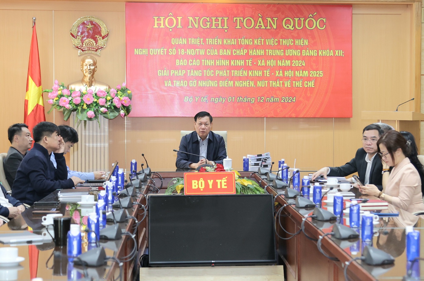 Hơn 1,3 triệu đại biểu tham dự Hội nghị toàn quốc quán triệt, triển khai tổng kết thực hiện Nghị quyết số 18-NQ/TW- Ảnh 4.