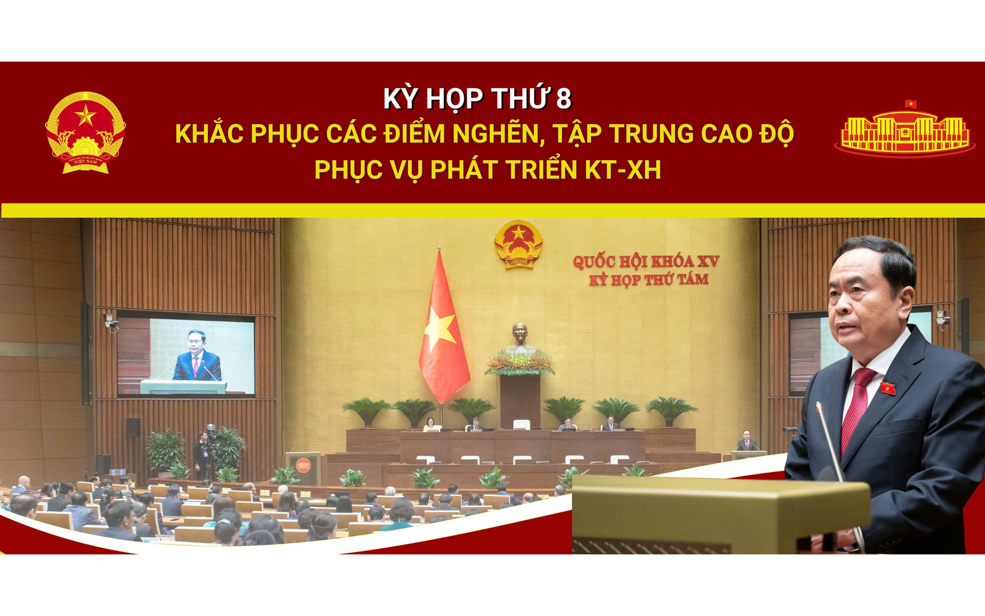 Inforgraphic: Những dấu ấn đặc biệt của kỳ họp thứ 8, Quốc hội khóa XV