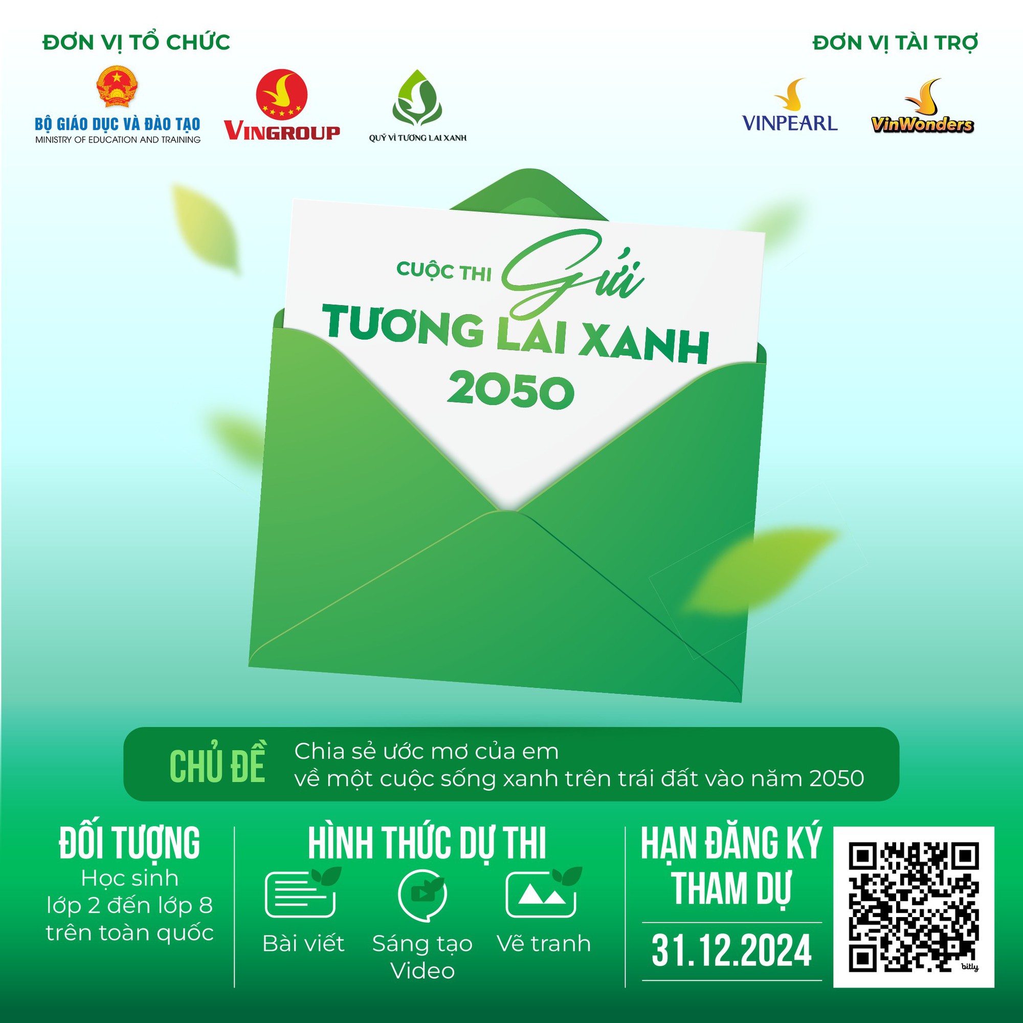 Phát động cuộc thi 'Gửi tương lai xanh 2050' - lan tỏa thông điệp xanh cho thế hệ tương lai- Ảnh 2.