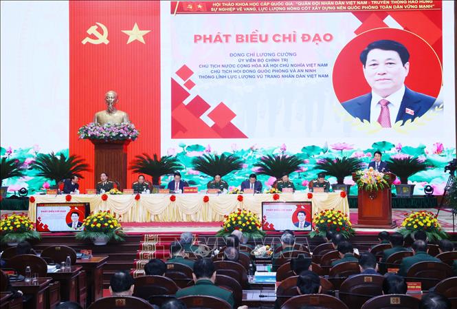 Hội thảo khoa học cấp quốc gia về Quân đội nhân dân Việt Nam- Ảnh 2.