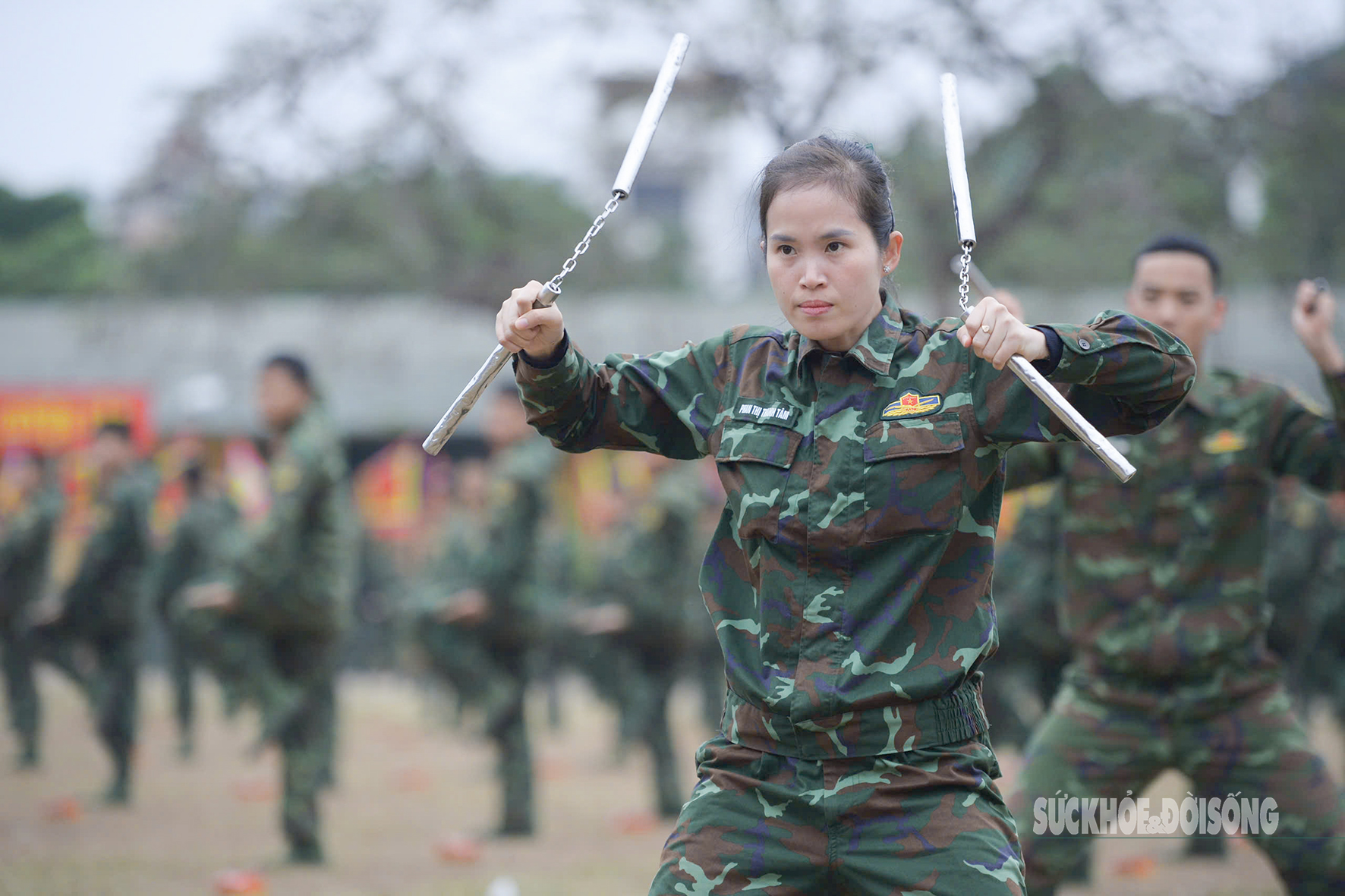 Những ‘bông hồng gai’ của đặc công Việt Nam luyện tập biểu diễn tại Triển lãm Quốc phòng- Ảnh 5.