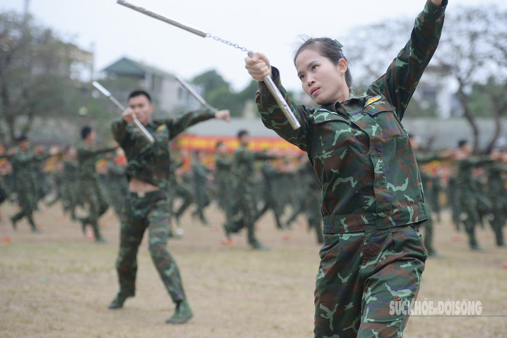 Những ‘bông hồng gai’ của đặc công Việt Nam luyện tập biểu diễn tại Triển lãm Quốc phòng- Ảnh 4.