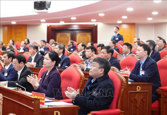 Hội nghị toàn quốc tổng kết công tác tổ chức xây dựng Đảng năm 2024- Ảnh 8. Hội nghị toàn quốc tổng kết công tác tổ chức xây dựng Đảng năm 2024- Ảnh 8.