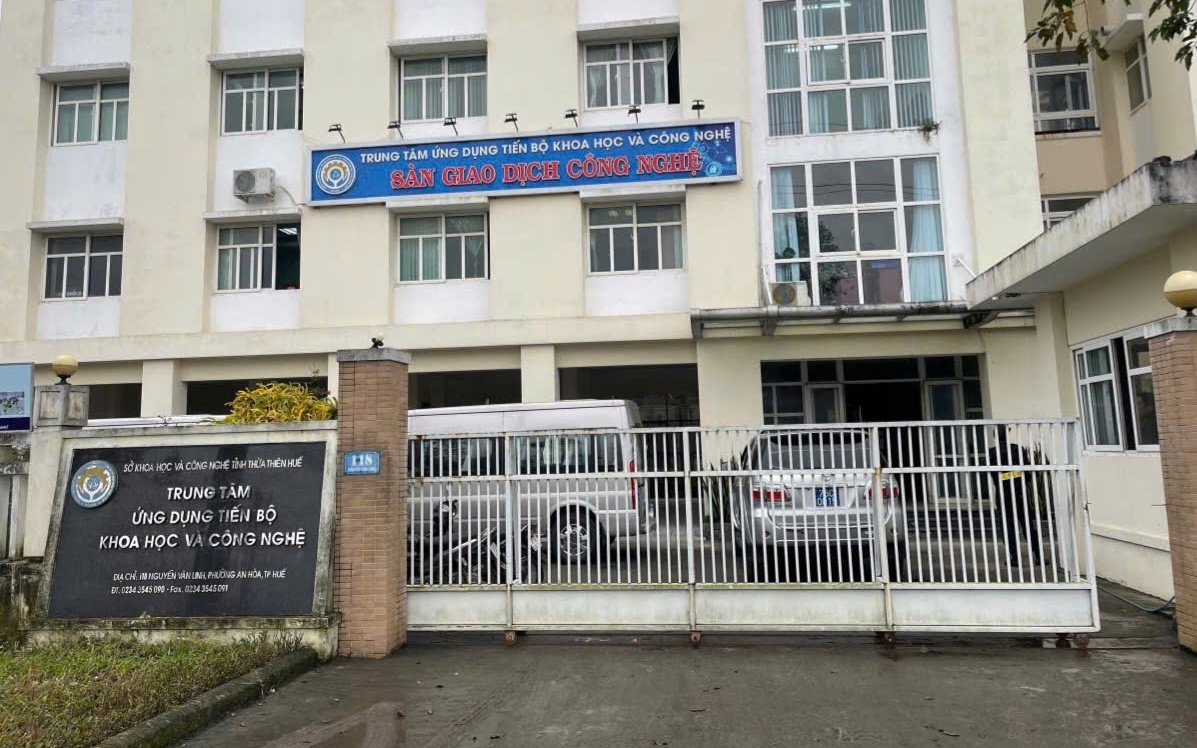 Khởi tố Giám đốc Trung tâm thuộc Sở Khoa học và Công nghệ Thừa Thiên Huế