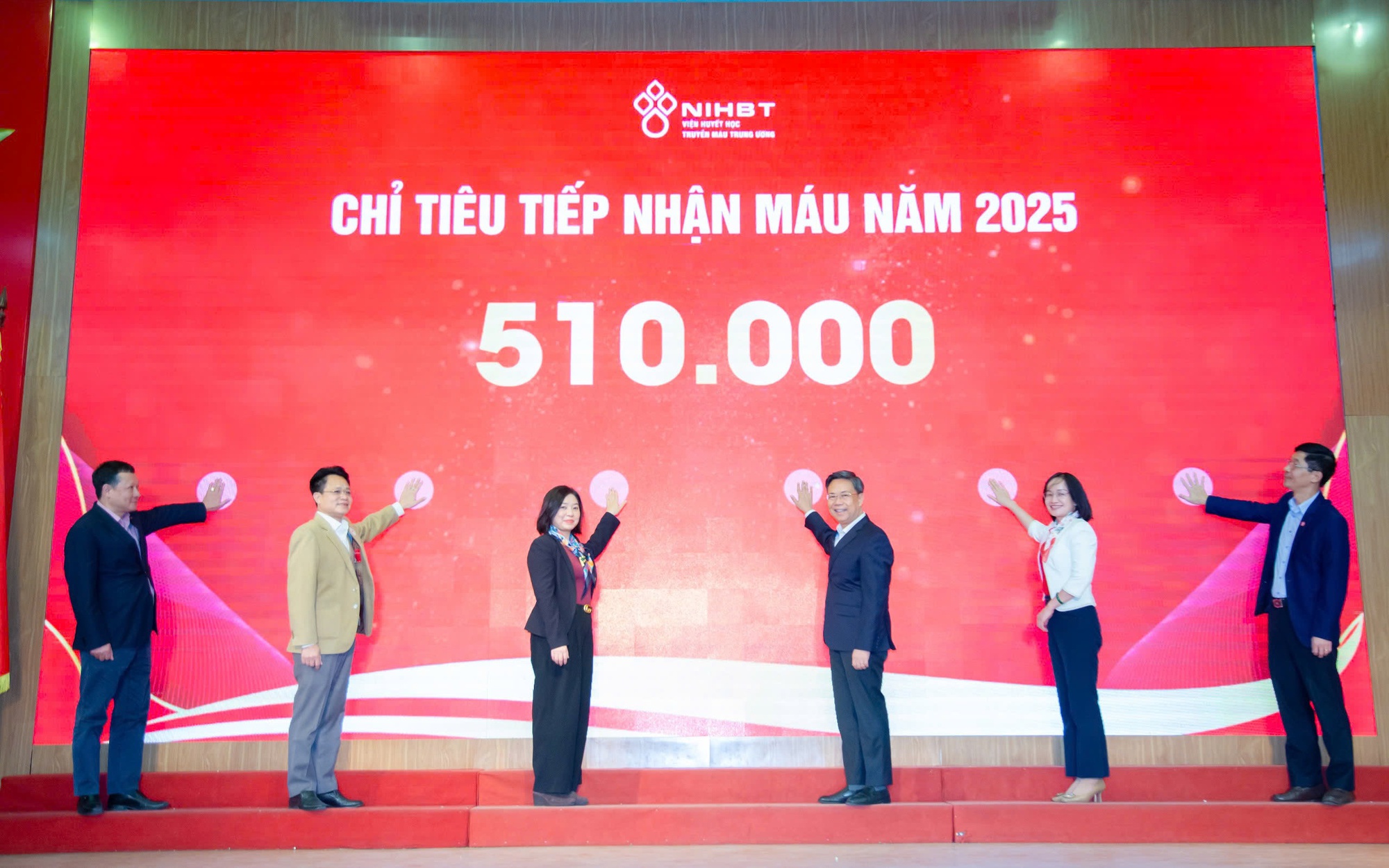 Năm 2025, dự kiến tiếp nhận khoảng 510.000 đơn vị máu