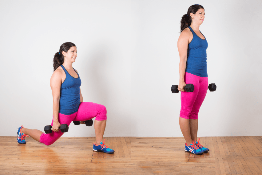 Back 2025 lunges exercise