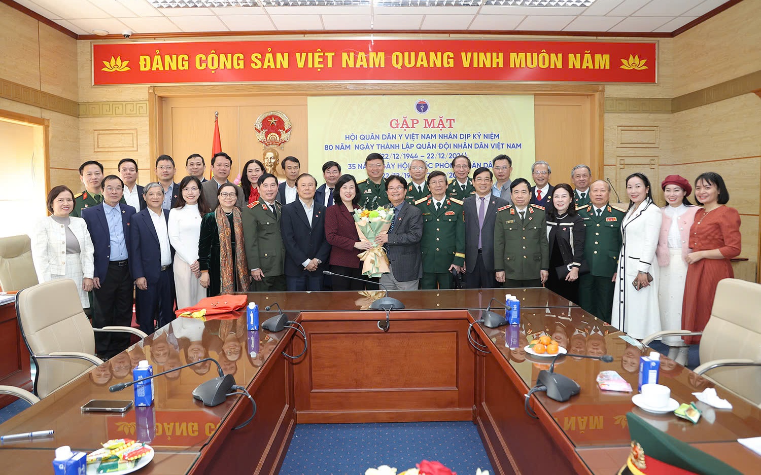 Đẩy mạnh hơn nữa công tác phối hợp quân dân y giữa Bộ Y tế và Hội Quân Dân Y Việt Nam