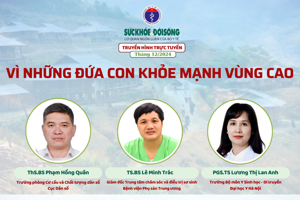 Toạ đàm trực tuyến: Vì những đứa con khỏe mạnh vùng cao- Ảnh 1.