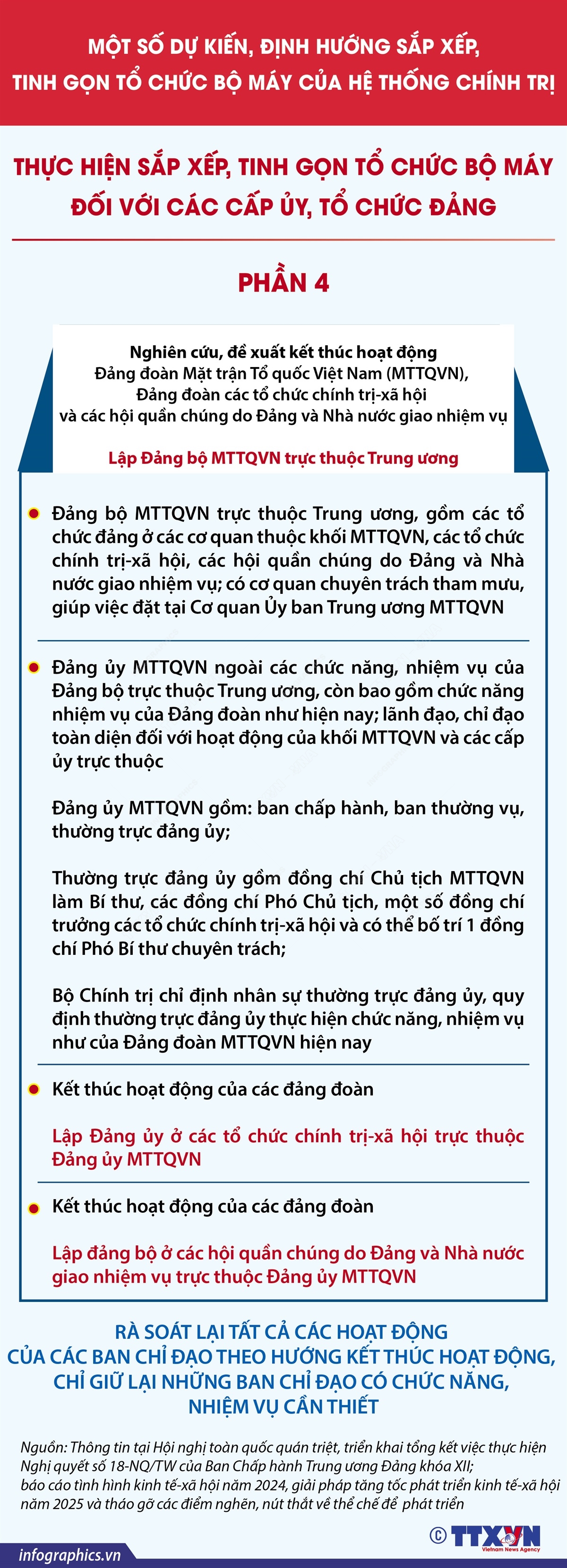 Dự kiến sắp xếp, tinh gọn tổ chức bộ máy đối với các cấp ủy, tổ chức đảng- Ảnh 4.