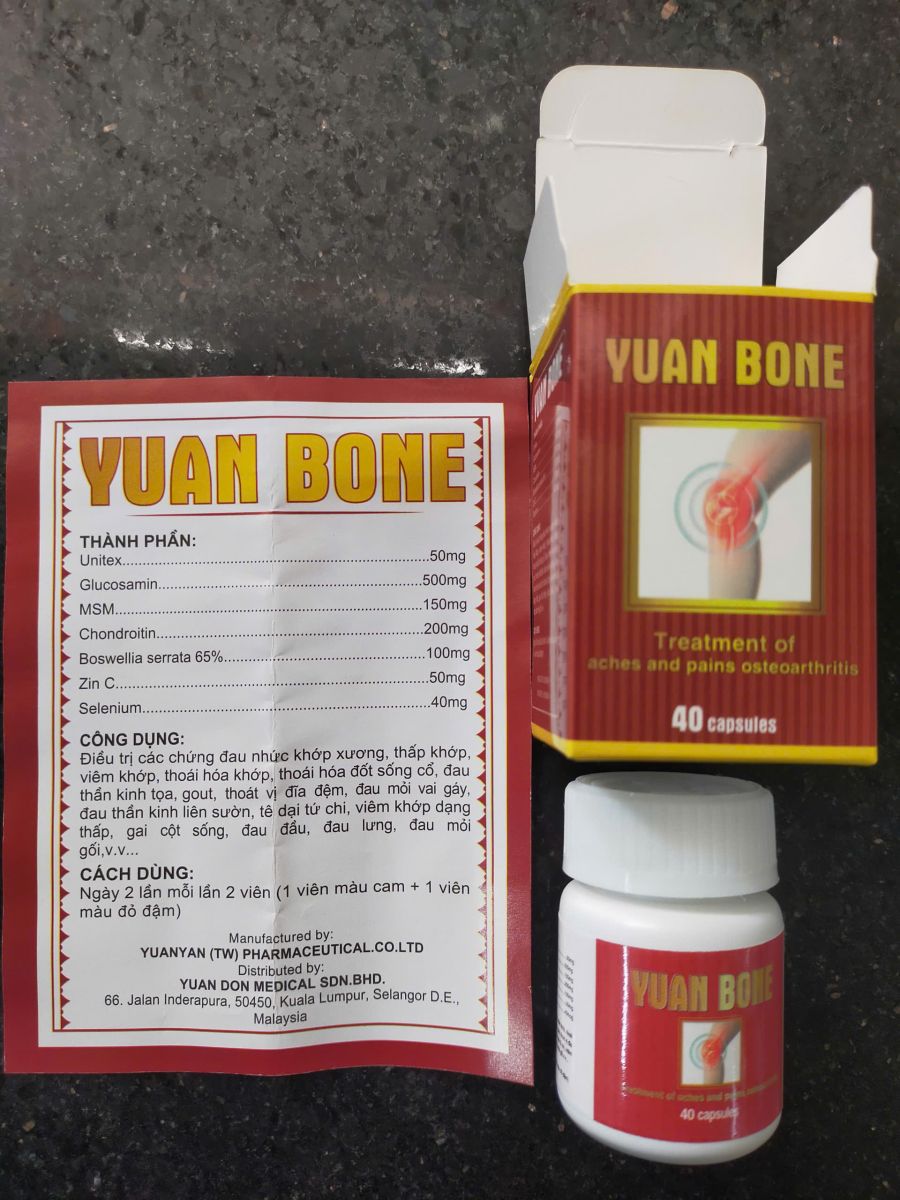 Cục Quản lý Dược: Viên nang cứng Yuan Bone điều trị xương khớp là thuốc giả, có chứa tân dược- Ảnh 3.