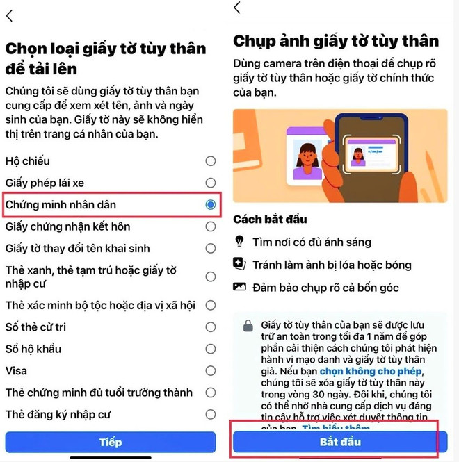 Hướng dẫn xác thực danh tính tài khoản một số mạng xã hội phổ biến tại Việt Nam- Ảnh 4.