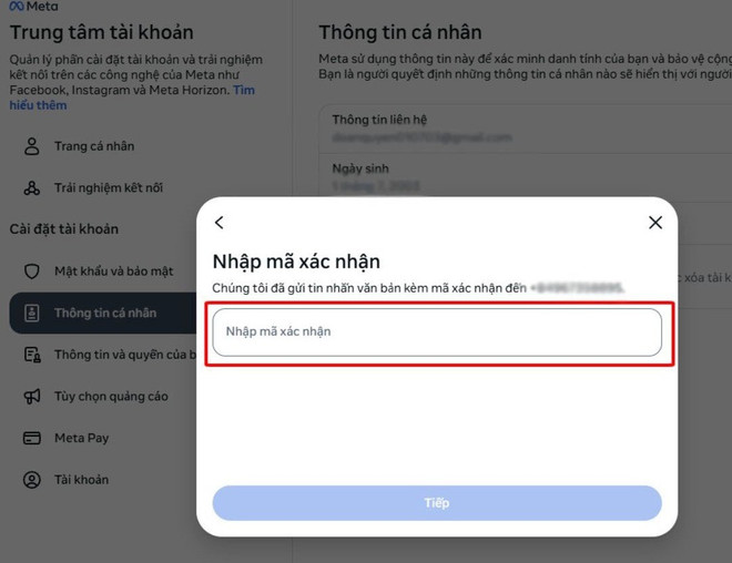 Hướng dẫn xác thực danh tính tài khoản một số mạng xã hội phổ biến tại Việt Nam- Ảnh 9.