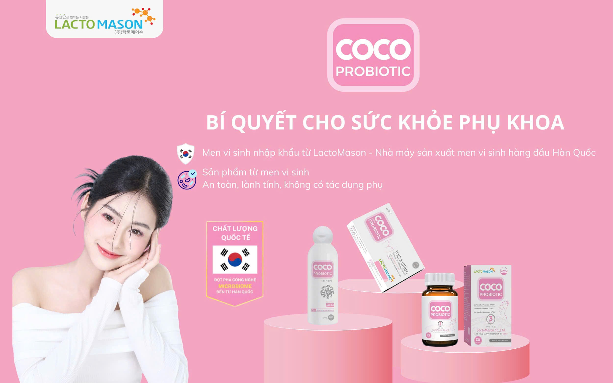 Bí quyết cho sức khoẻ phụ khoa: Tăng cường đề kháng từ lợi khuẩn