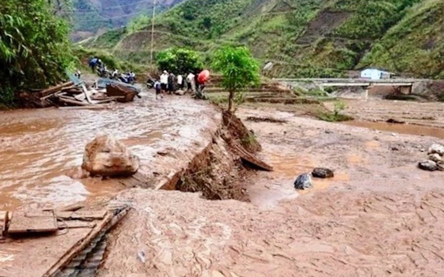 Những điểm có nguy cơ sạt lở do mưa lớn ở Trung Bộ