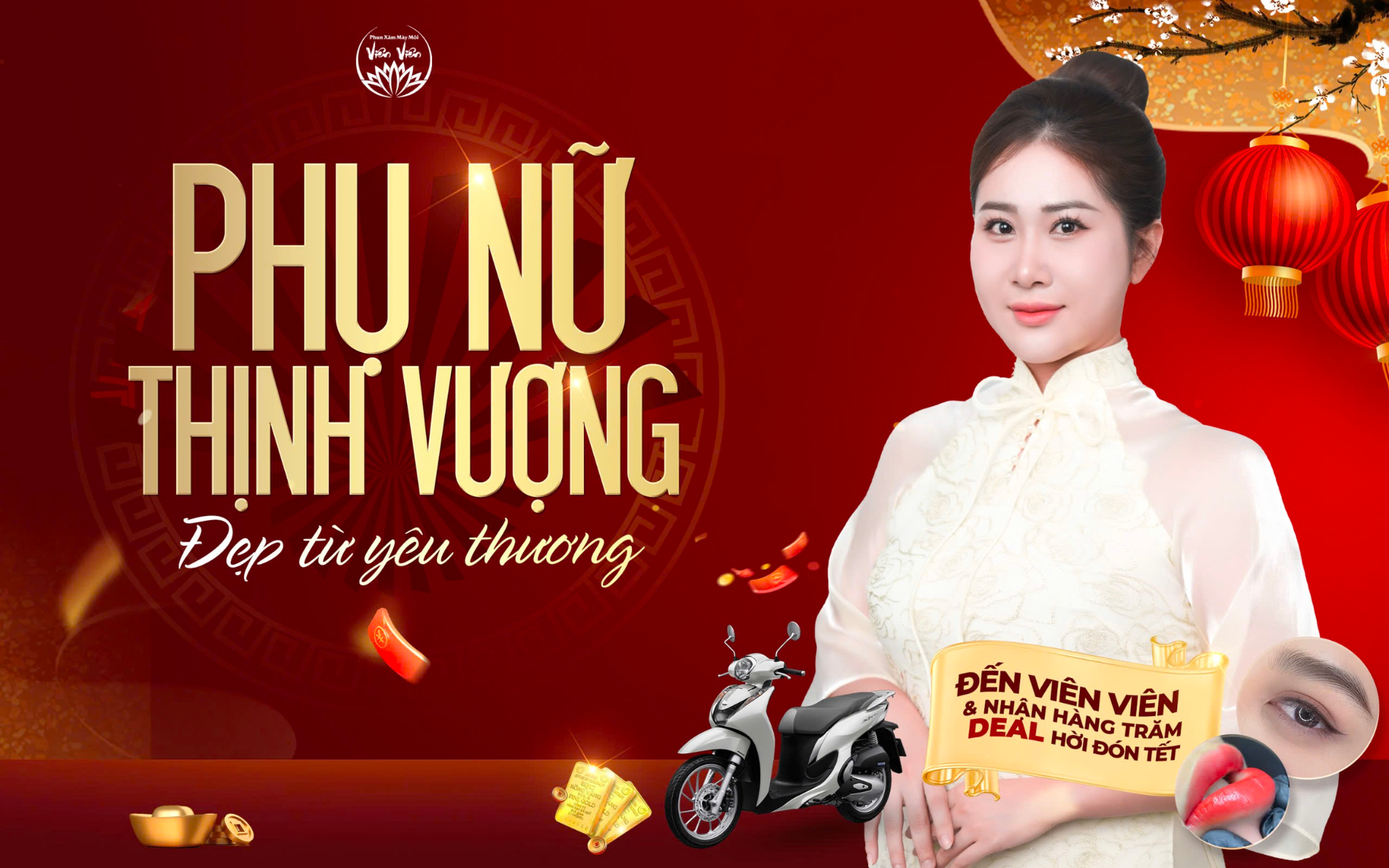 Viên Viên khởi động chiến dịch 'Phụ nữ thịnh vượng – Đẹp từ yêu thương': Ưu đãi lớn nhất năm mùa Tết Ất Tỵ