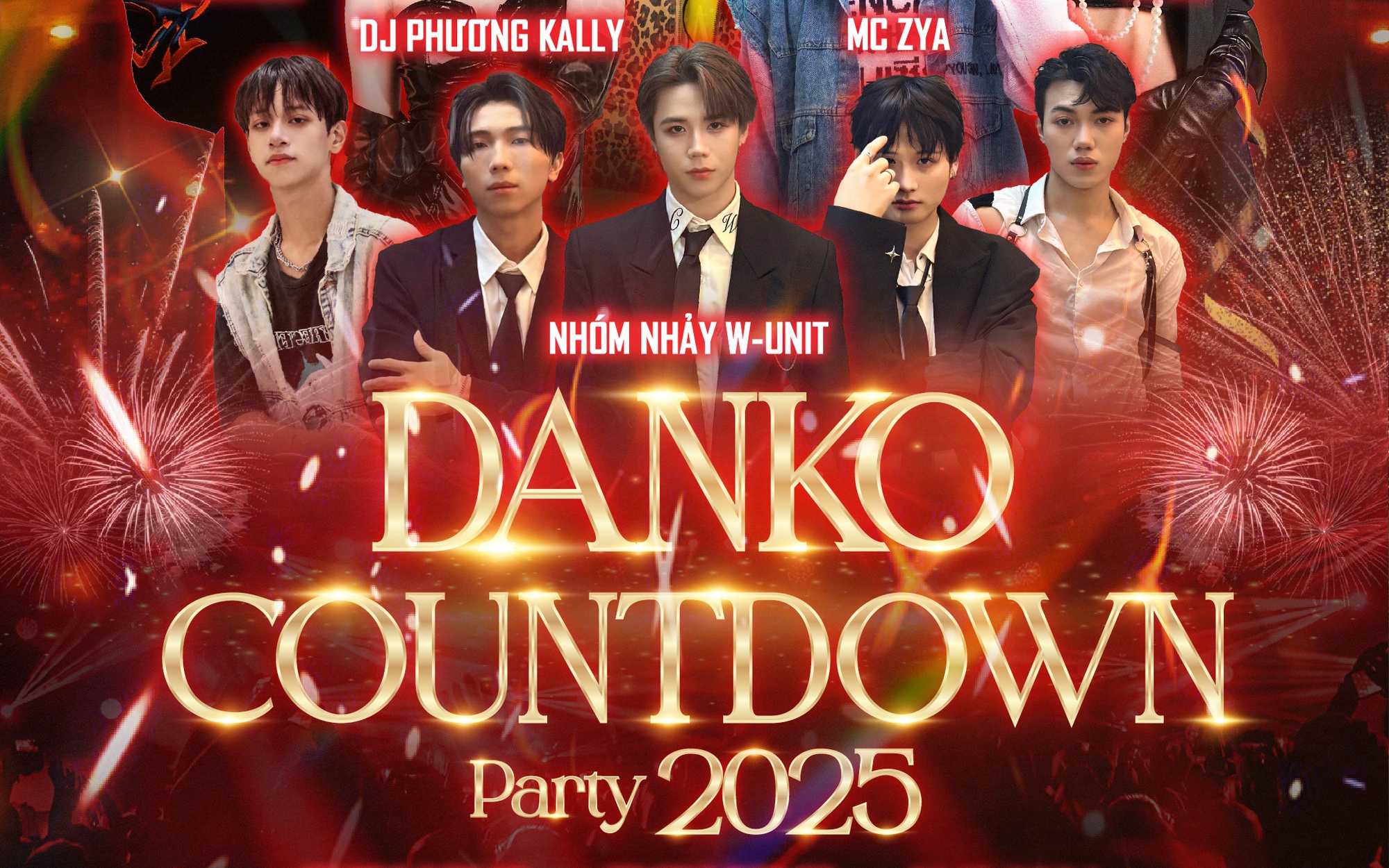 Danko Countdown Party 2025: Đêm nhạc đỉnh cao đón chào năm mới