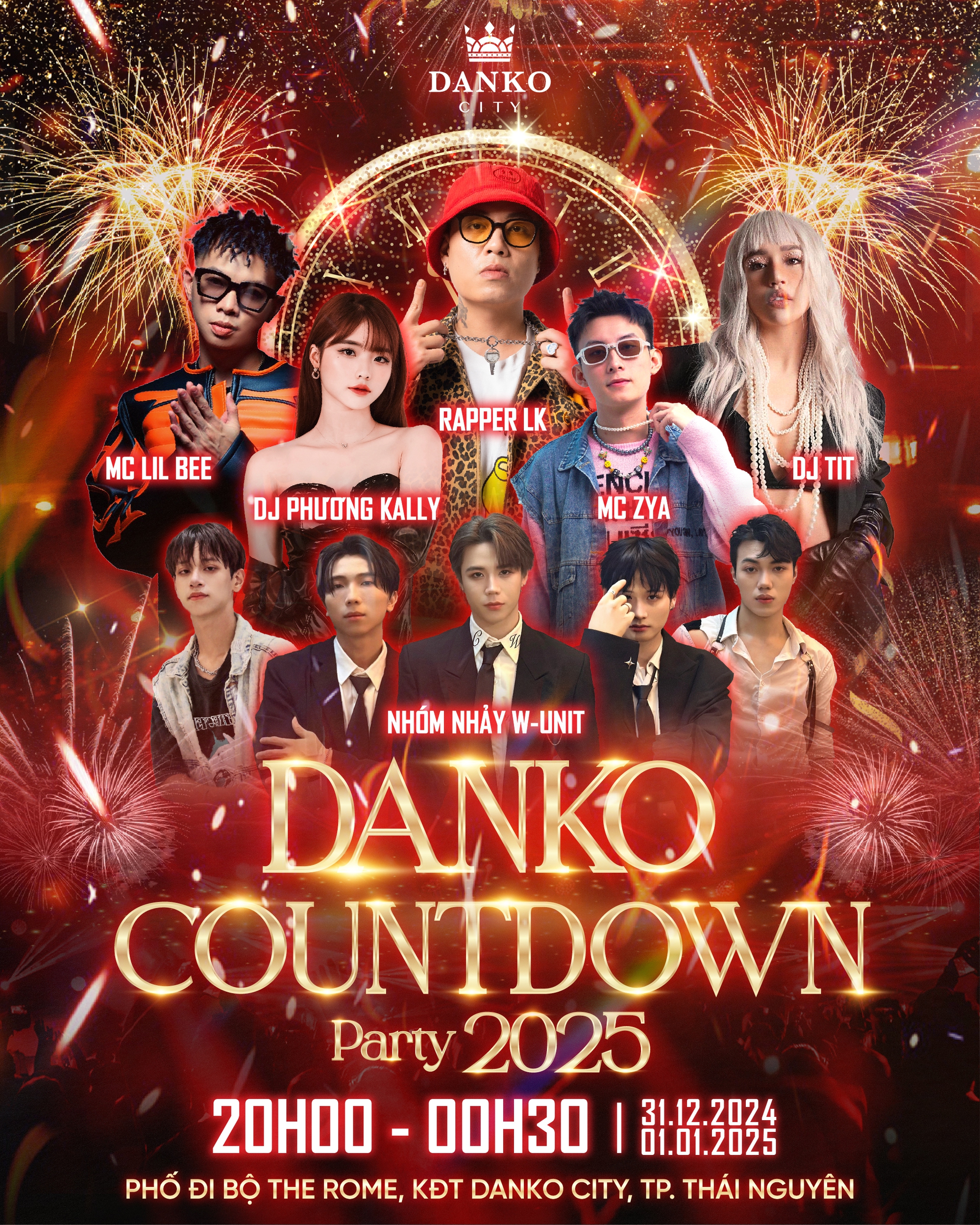 Danko Countdown Party 2025: Đêm nhạc đỉnh cao đón chào năm mới- Ảnh 1.