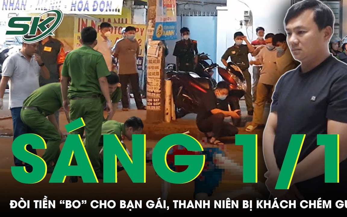 Sáng 1/1: Đòi 300 nghìn tiền &quot;bo&quot; rót bia cho bạn gái, thanh niên bị khách chém gục