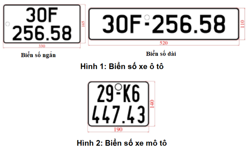 Cách phân biệt biển số xe thật và biển số xe giả