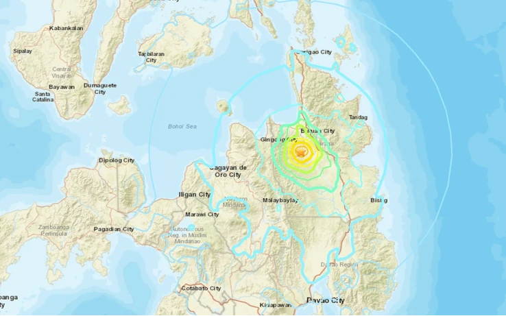 Động đất 5,6 độ tại Philippines, xuất hiện nhiều dư chấn