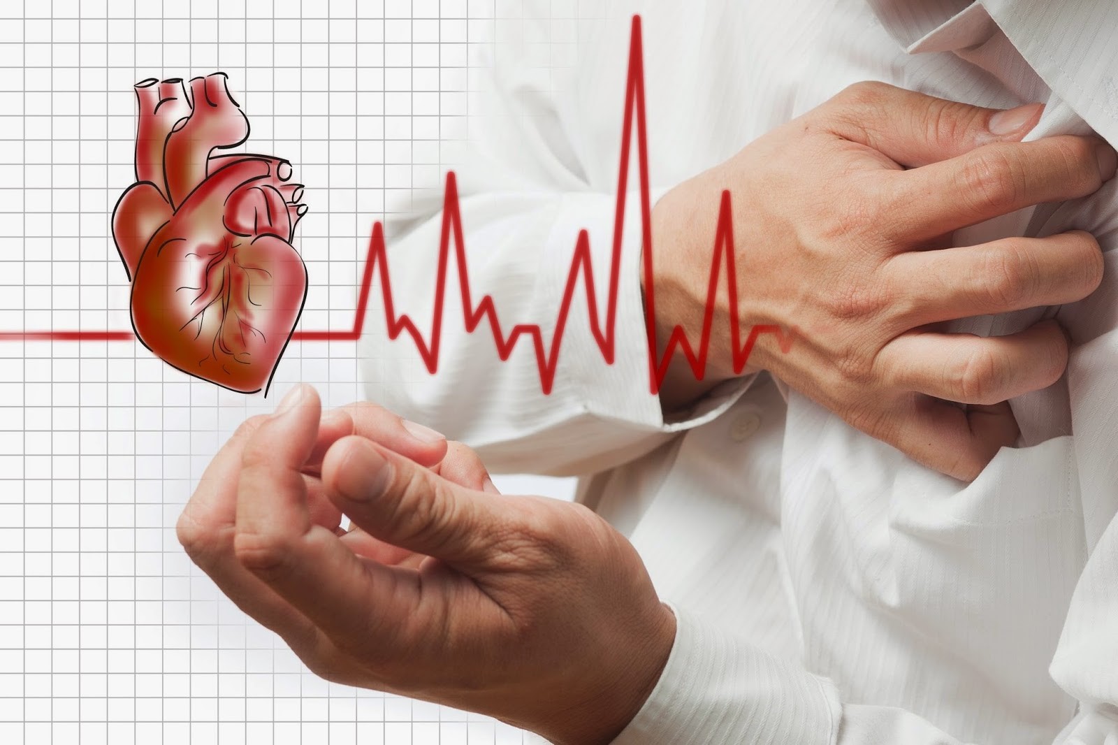Cơ thể mất nước dẫn đến các vấn đề về tim mạch.