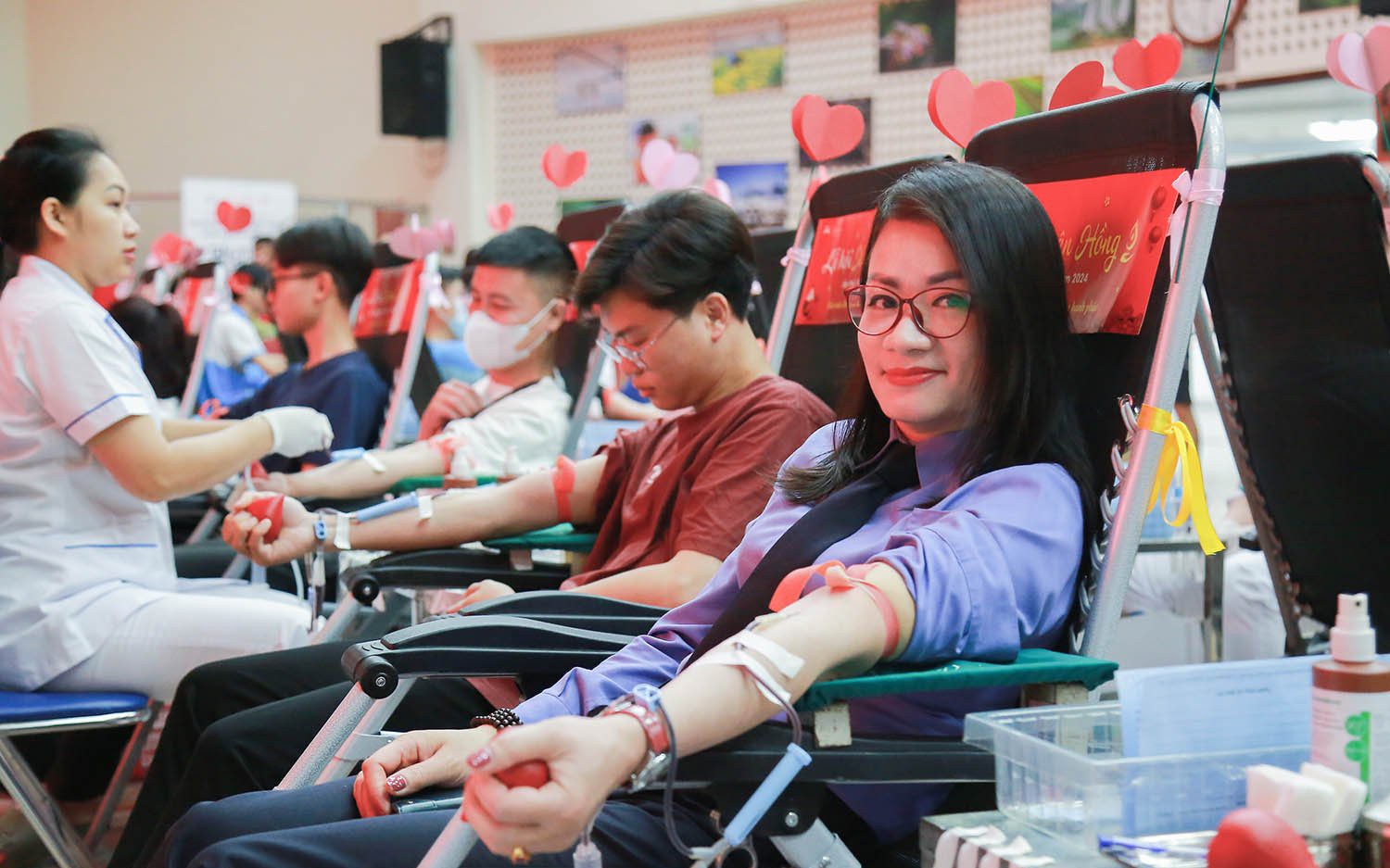 Dự kiến tiếp nhận 8.000 đơn vị máu từ Lễ hội Xuân hồng 2024 