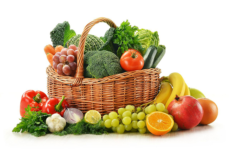 Các loại trái cây và rau củ đều tốt cho người bị ốm.