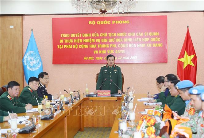 Việt Nam cử thêm 4 sĩ quan tham gia gìn giữ hòa bình Liên hợp quốc- Ảnh 2.