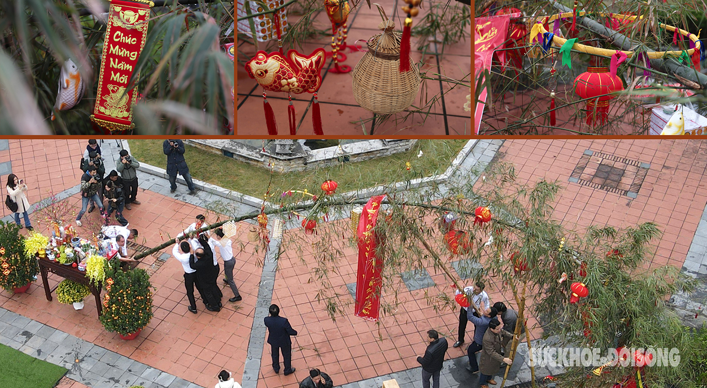 Tục dựng cây nêu ngày Tết, nét văn hoá trong đời sống  người Việt - Ảnh 2.