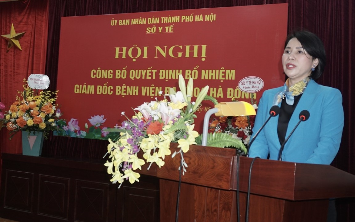 Sở Y tế Hà Nội công bố tân giám đốc 3 bệnh viện