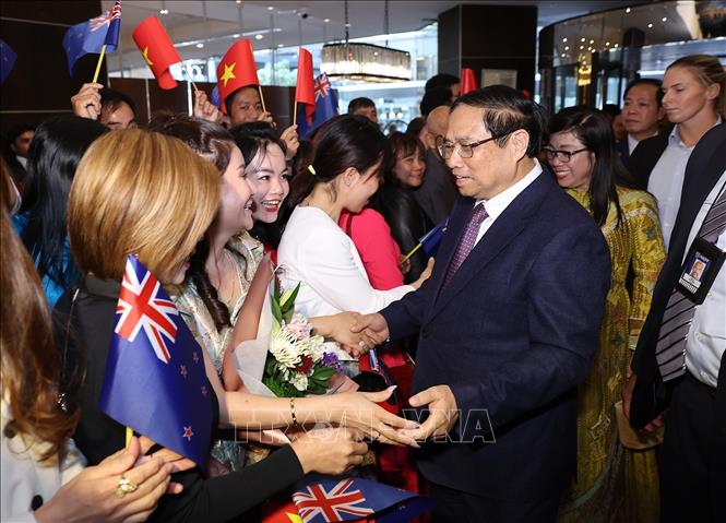 Thủ tướng Phạm Minh Chính gặp cộng đồng người Việt Nam tại New Zealand- Ảnh 1.