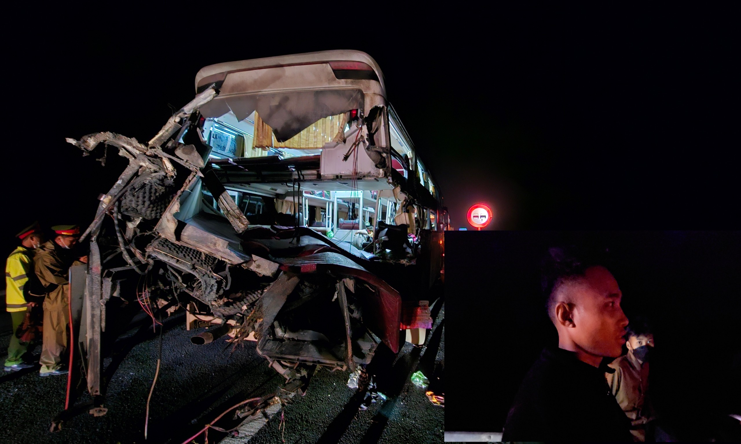 Bắt hai tài xế gây tai nạn trên cao tốc Cam Lộ - La Sơn khiến vợ chồng trẻ tử vong- Ảnh 2.