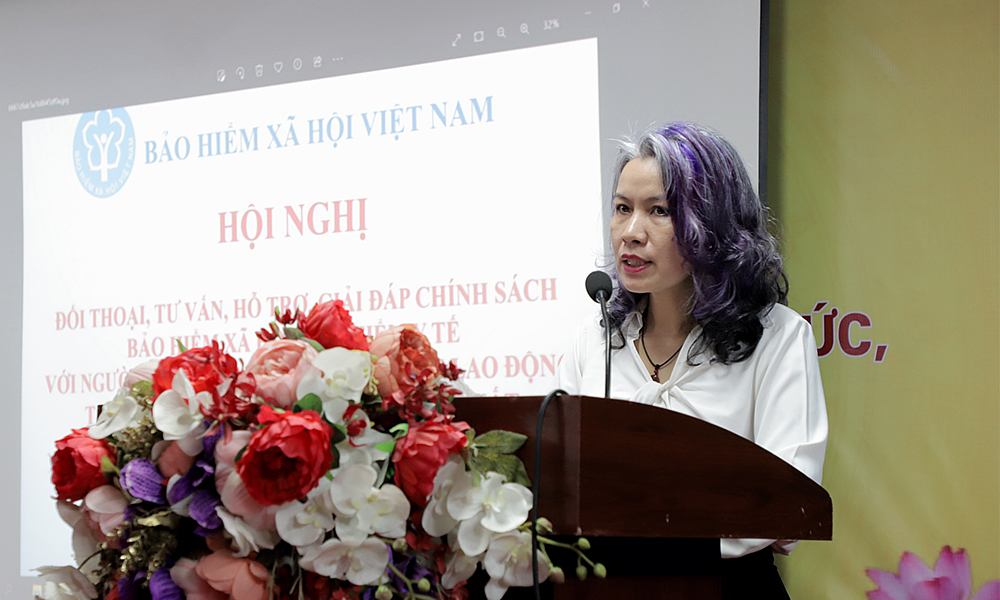 BHXH Viêt Nam đối thoại với doanh nghiệp, người lao động trong các khu công nghiệp- Ảnh 1.