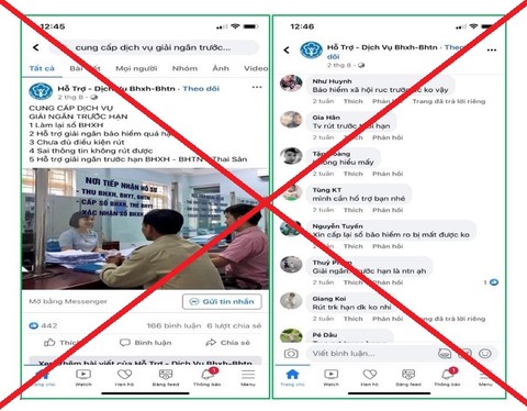 Mạo danh cơ quan BHXH trên Facebook, lừa đảo hàng  trăm triệu đồng- Ảnh 1.
