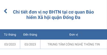 Bổ sung tính năng hiển thị thời gian chưa đóng BHXH, BHTN trên ứng dụng 'VssID - BHXH số'- Ảnh 5.