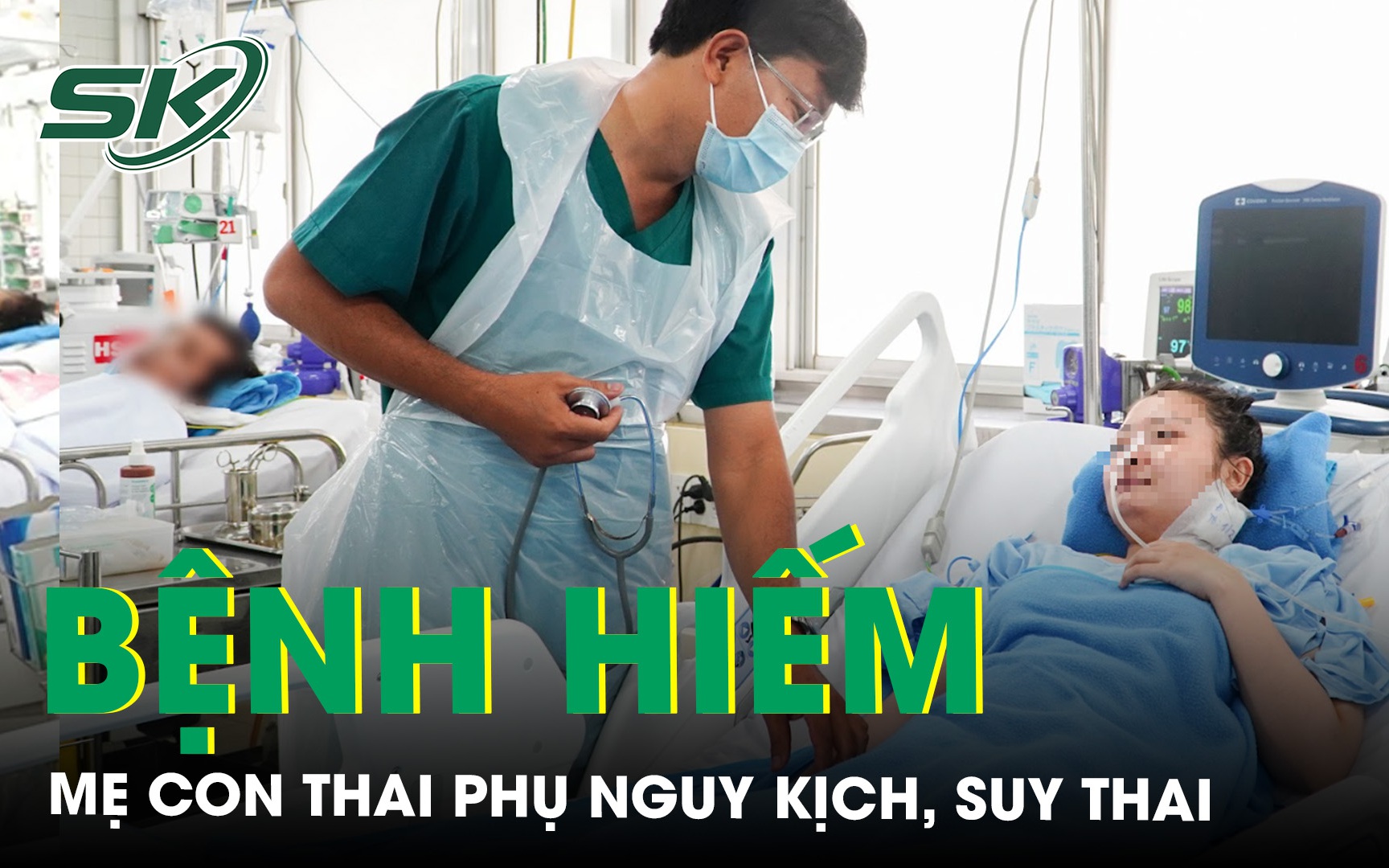 Cứu thai phụ bị thoát vị hoành bẩm sinh hiếm gặp