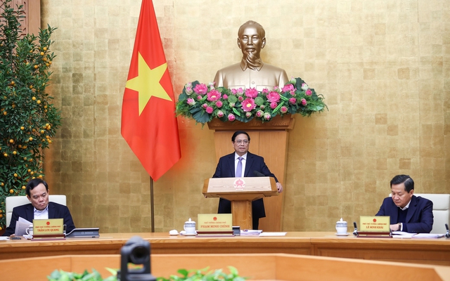 Thủ tướng chủ trì Phiên họp Chính phủ thường kỳ tháng 2/2024 để thảo luận nhiều nội dung quan trọng