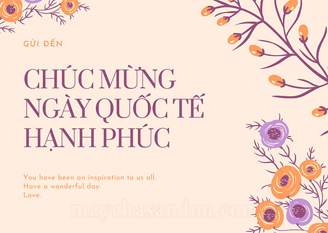 Những mẫu thiệp ngày Quốc tế Hạnh phúc 20/3 online đẹp nhất- Ảnh 2.