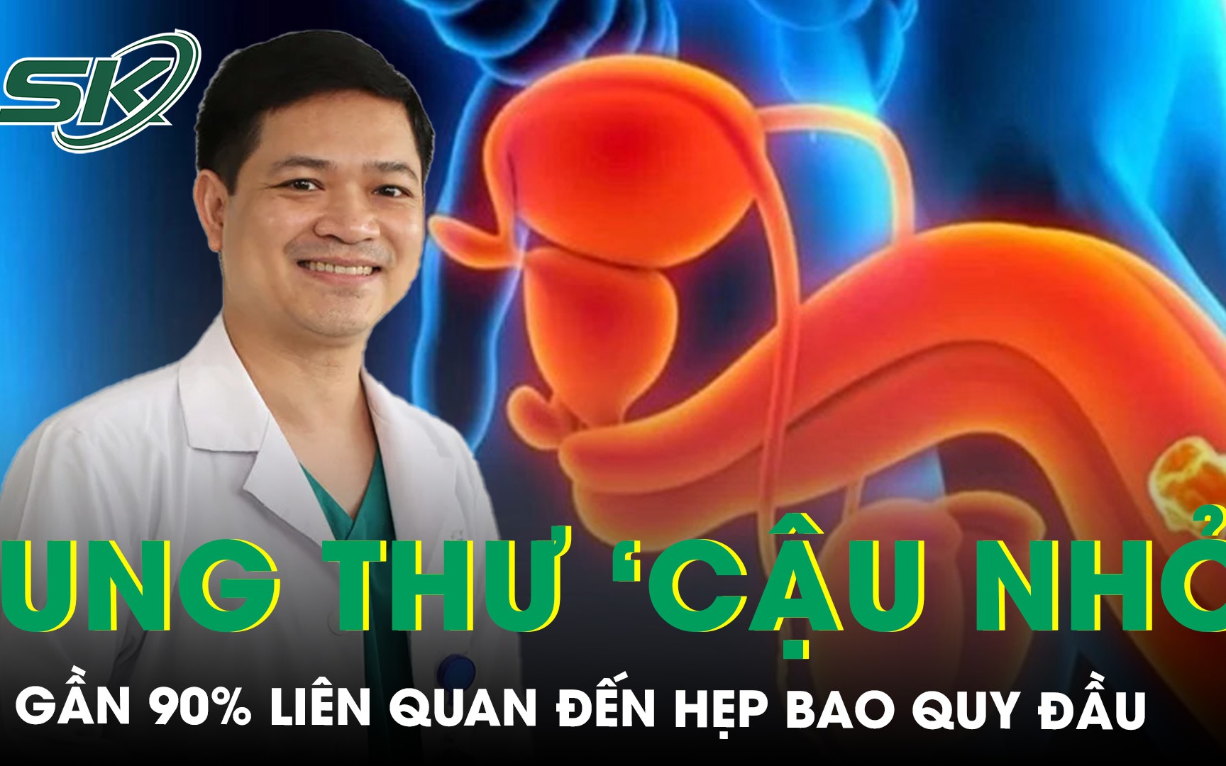 Ung thư dương vật gần 90% liên quan đến hẹp bao quy đầu