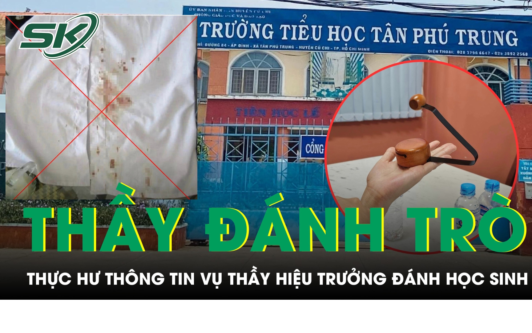 Thực hư thông tin thầy hiệu trưởng bị 